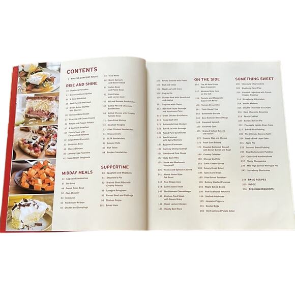 Comfort Food Cookbook by Rick Rodgers Softcover Colorful Pictures - Picture 3 of 6